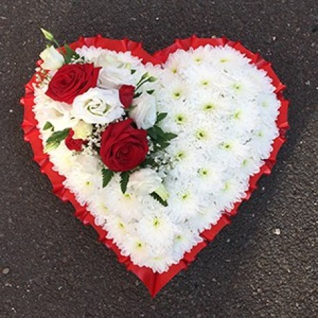 Red & White Heart