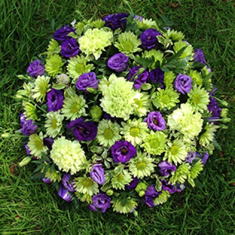 Lime & Purple Posy Pad